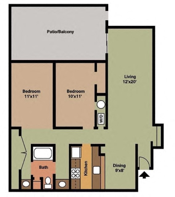 Suite A Floorplan
